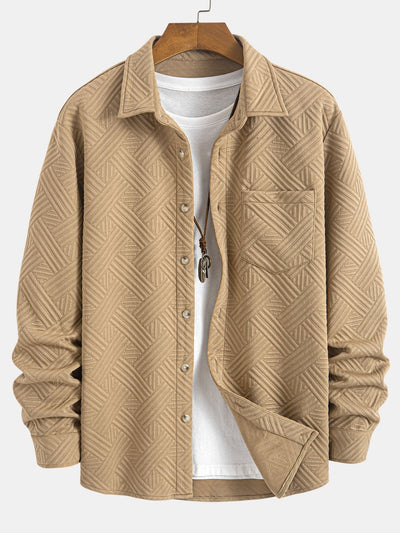 Dylan® | Striped Jacquard Shirt With Buttons