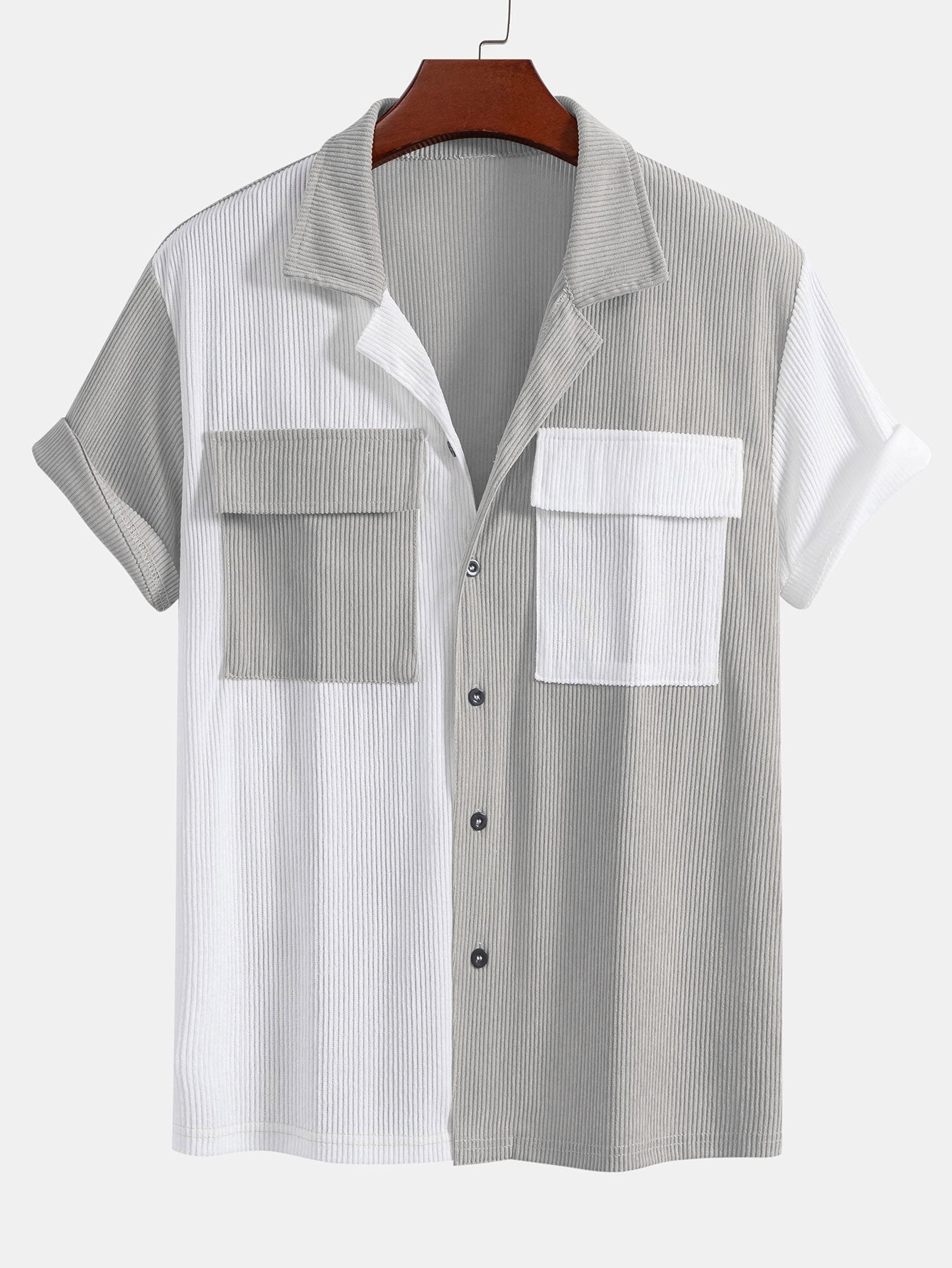 Americo® | Two Tone Cuban Corduroy Shirt