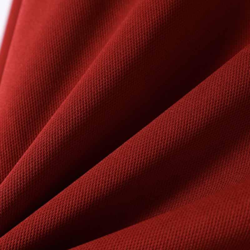 Men's Color Block Pocket Long Sleeve POLO Shirt