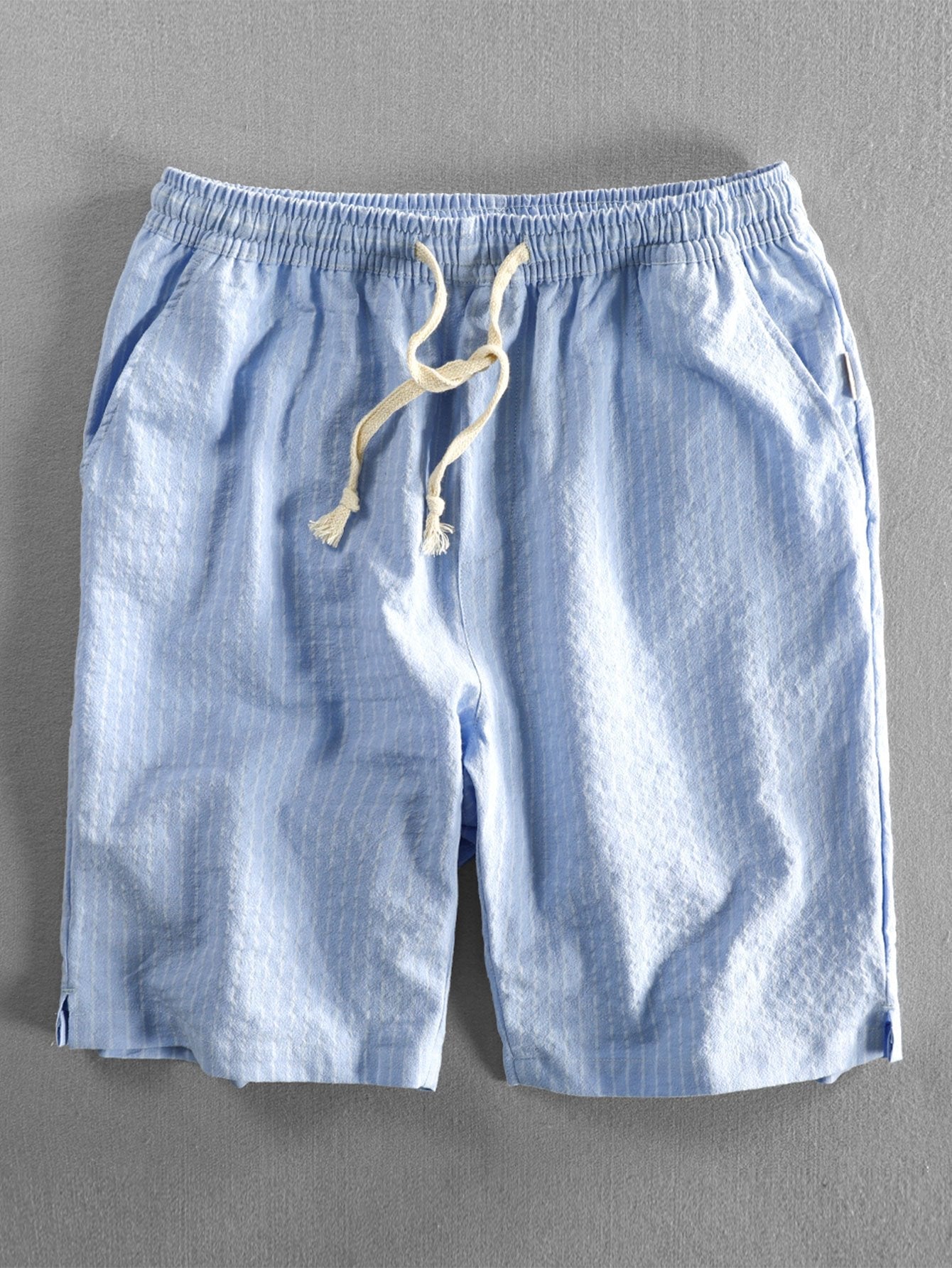 Barany® | Cotton Drawstring Striped Shorts