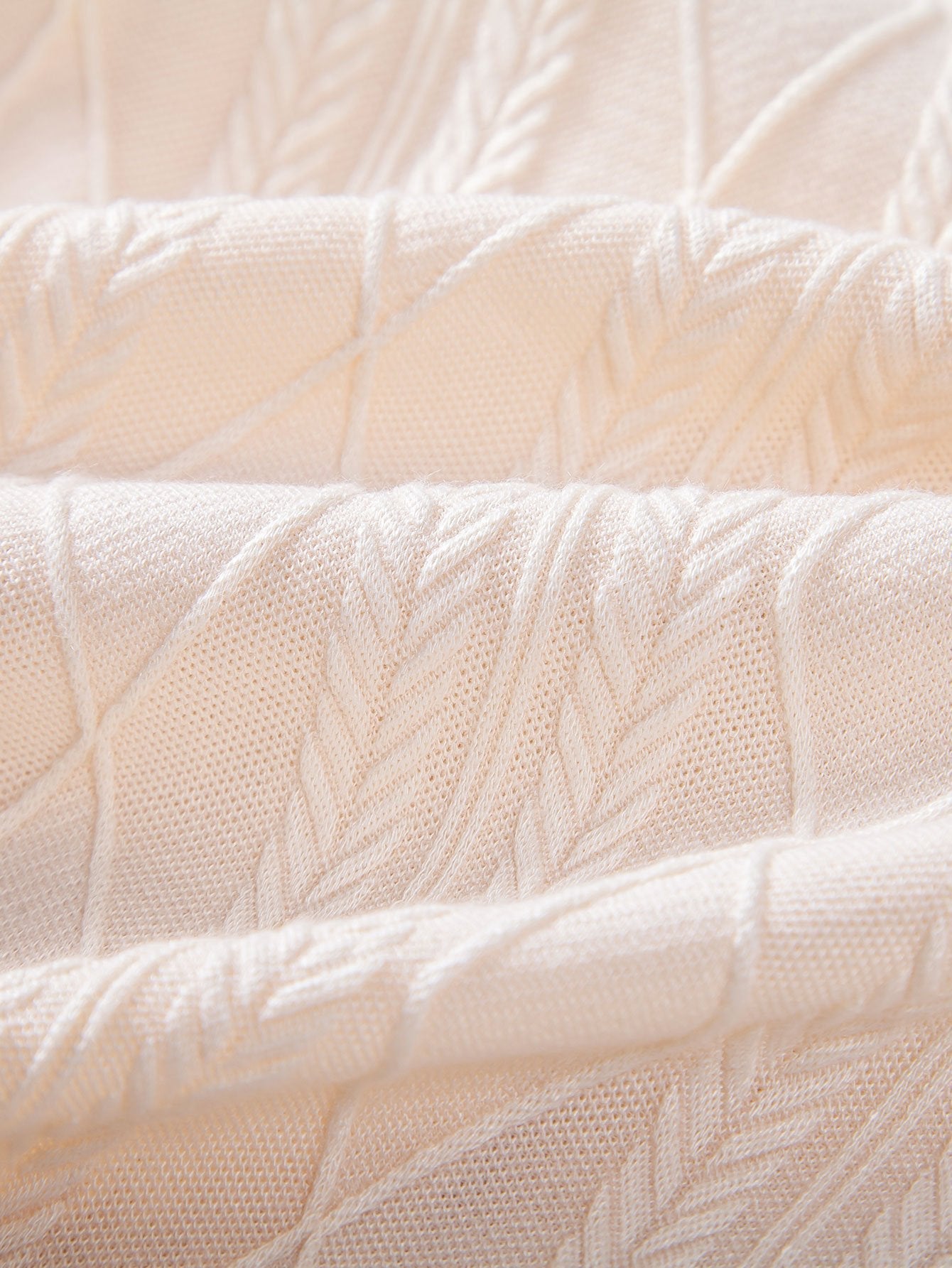 Duane® | Knitted Geometric Rhombus Jacquard Cuban Shirt