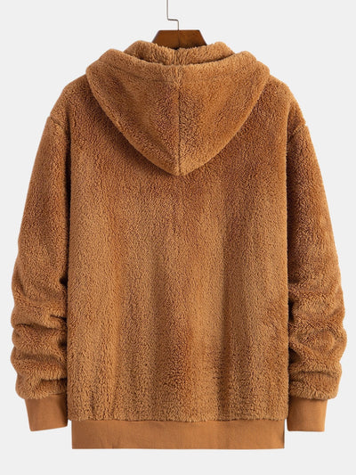 Jerry® | Teddy Zip Up Hooded Coat & Teddy Jogger Pants
