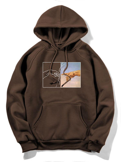 Jarred | Create Adam Print Hoodie