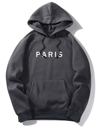 Joaquin | Paris Print Raglan Hoodie