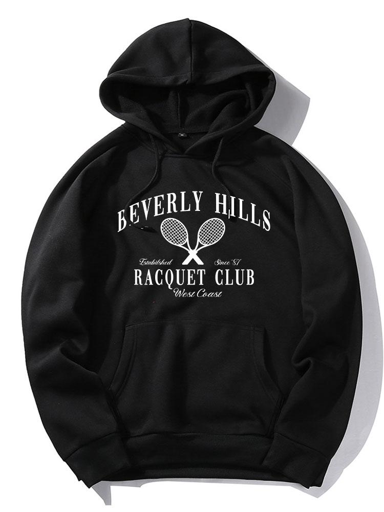 Omar | Billiver Hills Tennis Print Hoodie