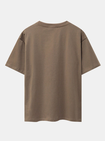 Andrés® | Print Drop Shoulder Oversize T-Shirt
