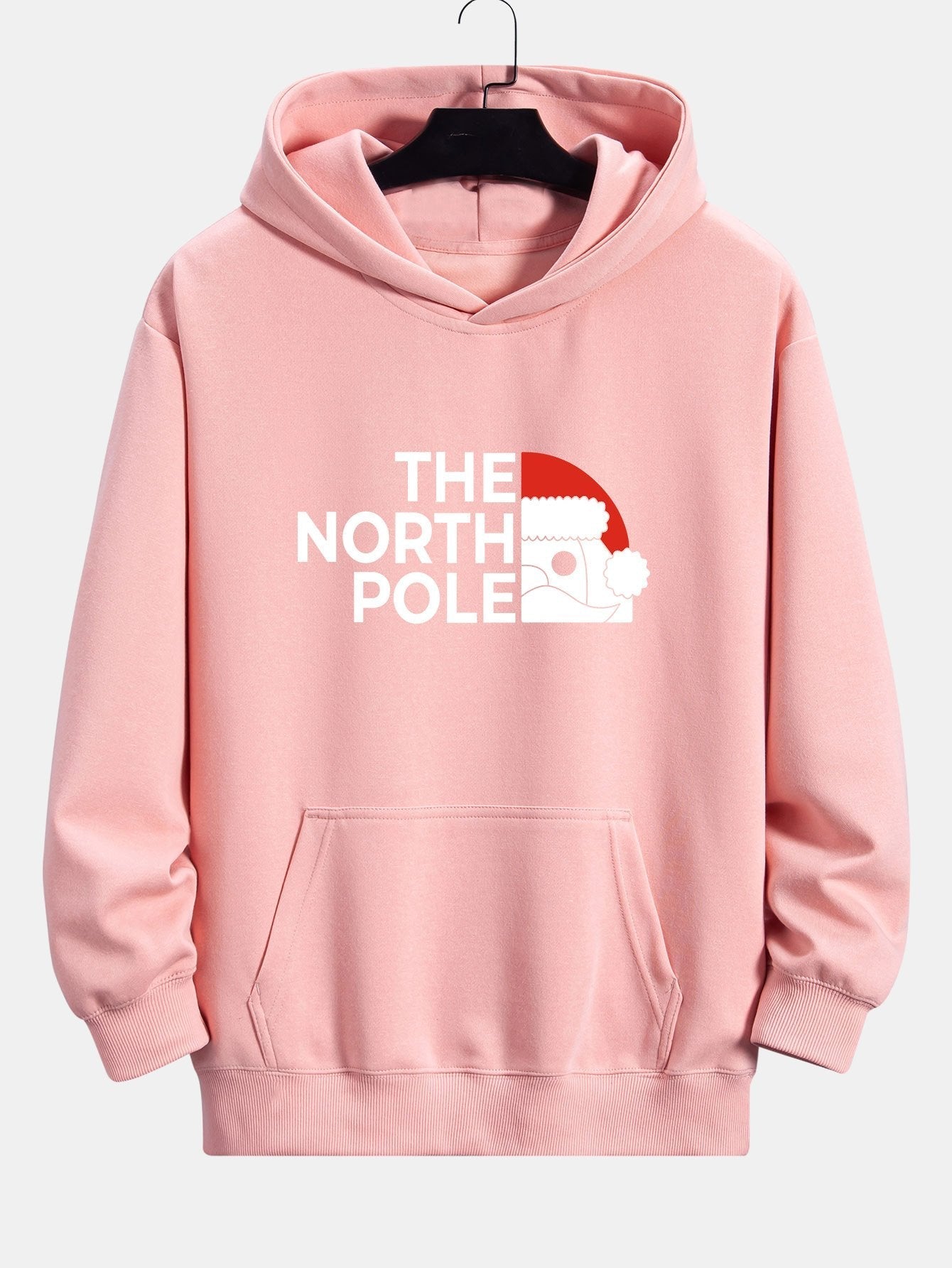 Nicholas | Santa Claus Slogan Print Relax Fit Hoodie