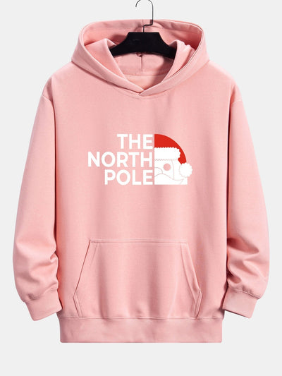Nicholas | Santa Claus Slogan Print Relax Fit Hoodie