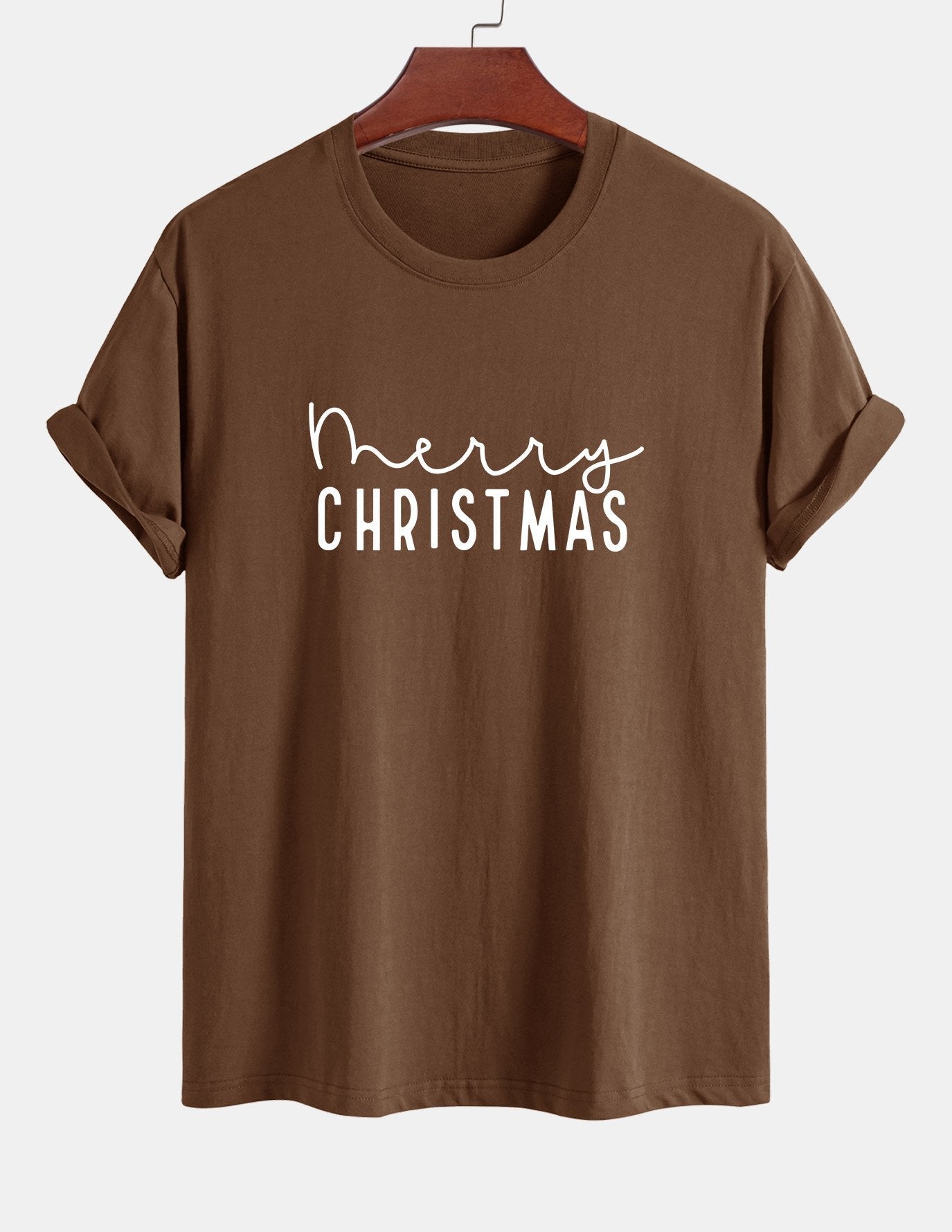 Adelmo® | Christmas Print Cotton T-Shirt