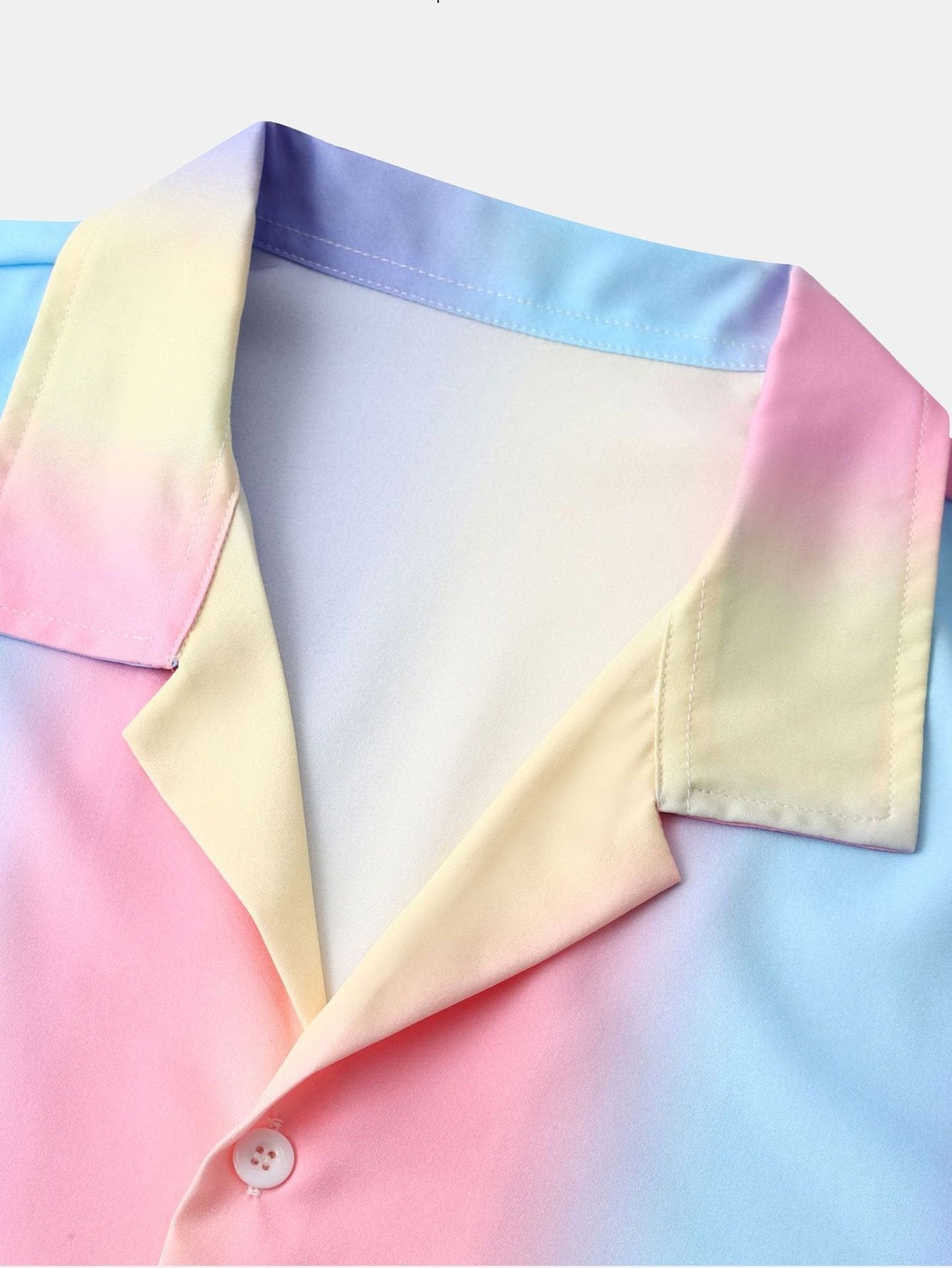 Otoniel® | Ombre Print Cuban Shirt & Swim Shorts