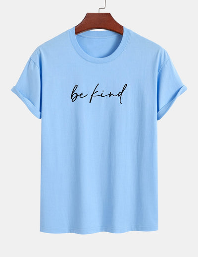 Tristán® | Be Kind Print Cotton T-Shirt