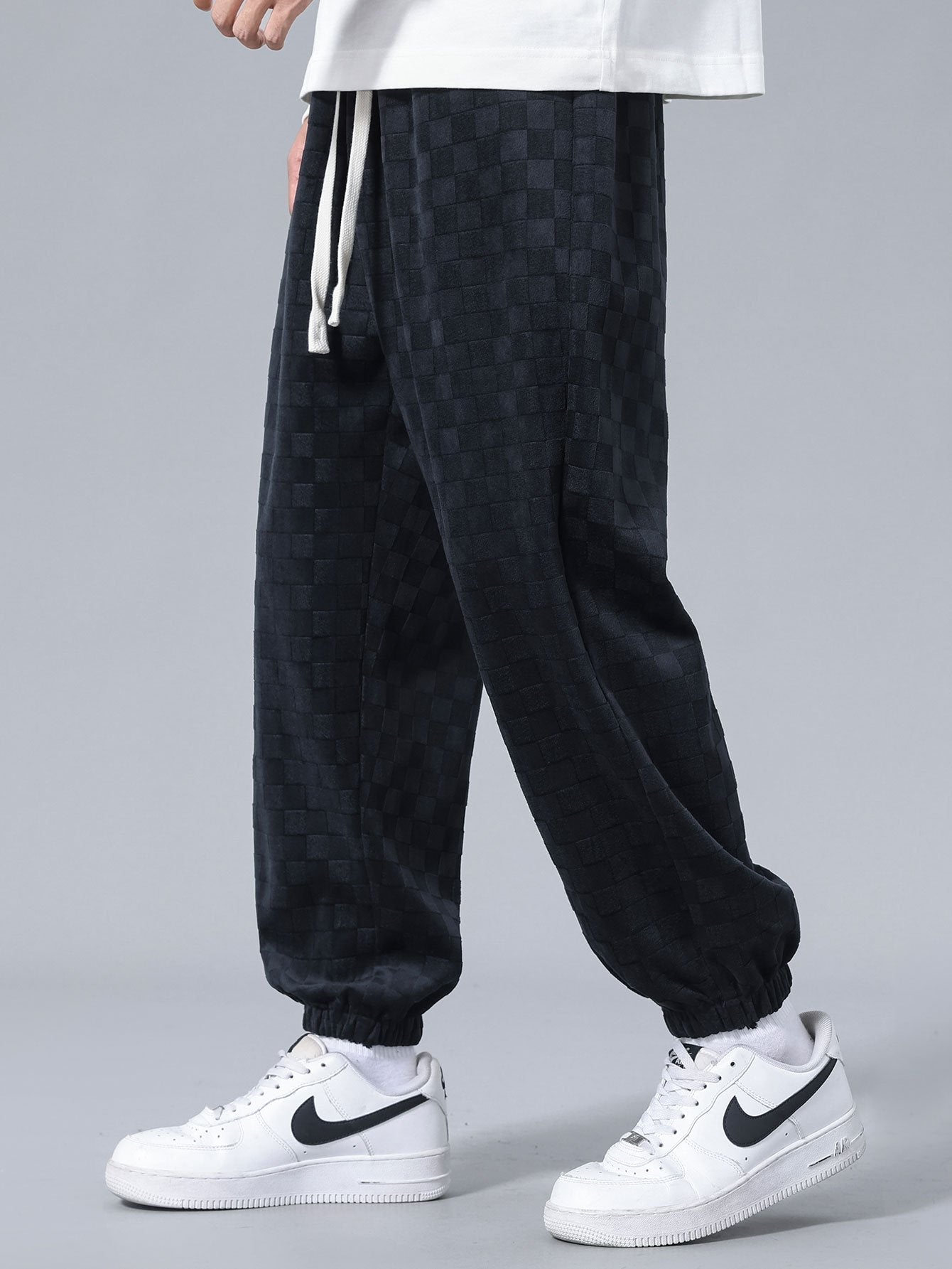Américo® | Checkerboard Jogging Pants