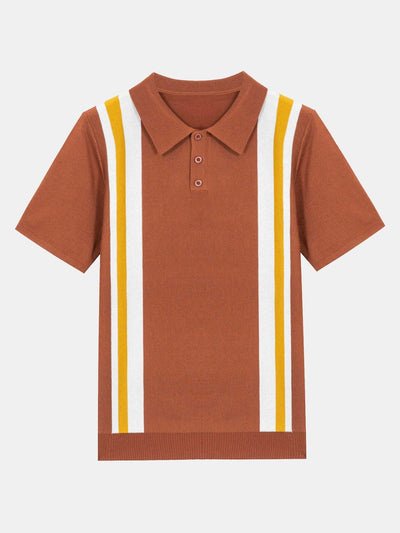 Cole | Striped Sweater Polo