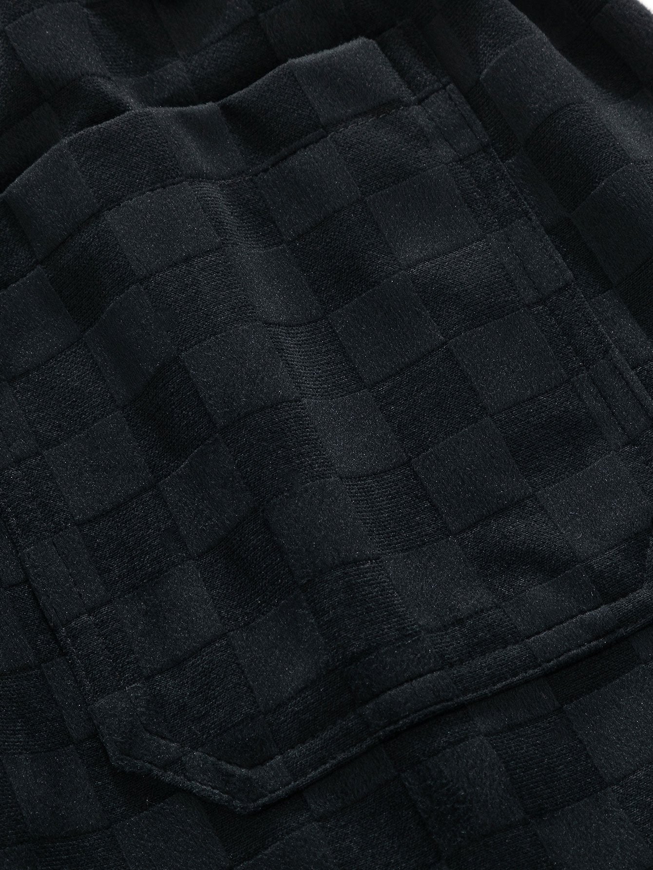 Edmund® | Checkerboard Straight Leg Pants