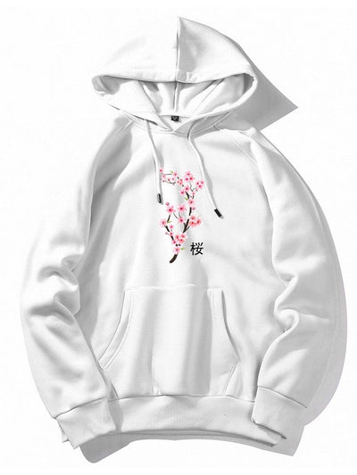 Nico | Cherry Blossoms Print Hoodie