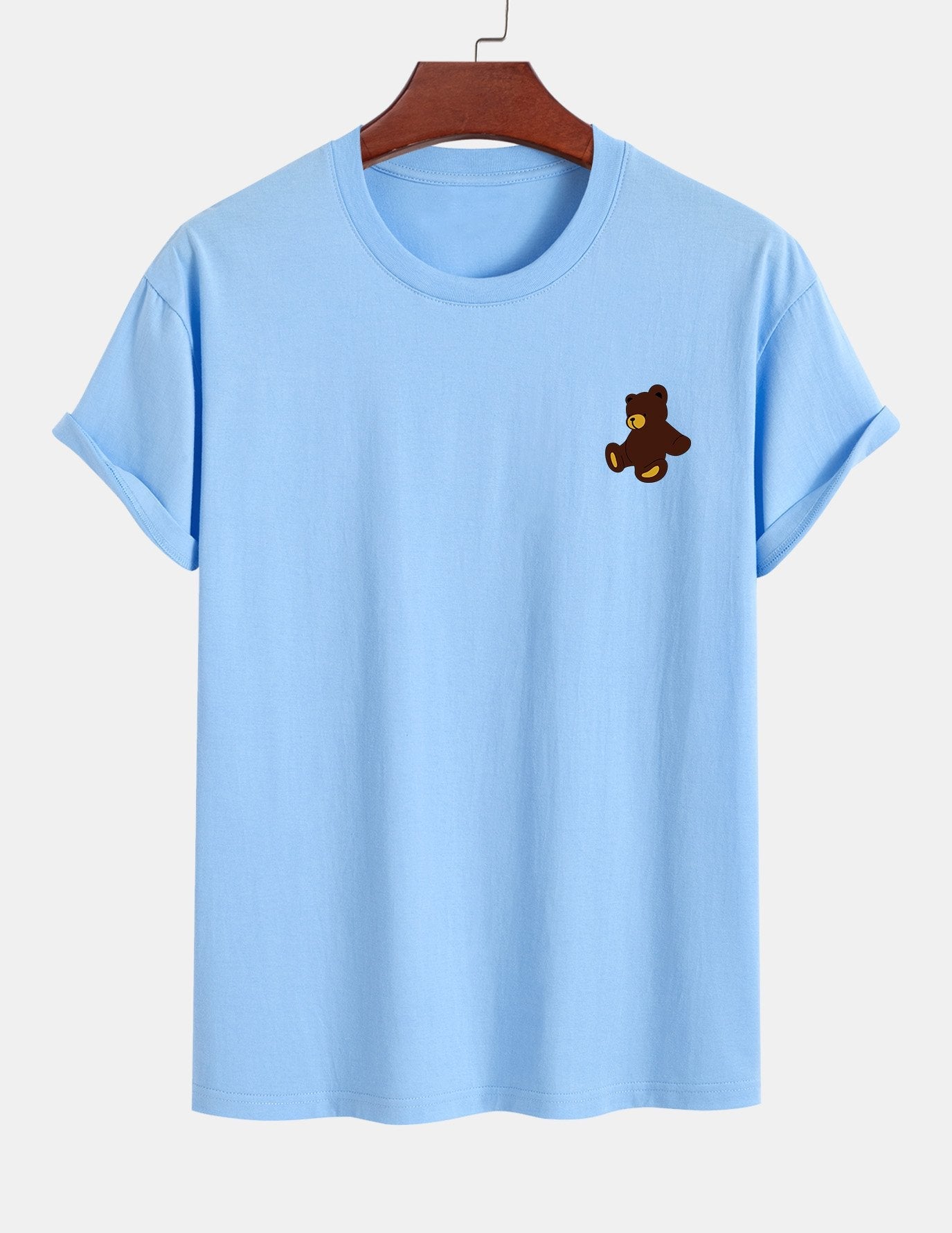 Yoab® | Teddy Bear Print Cotton T-Shirt