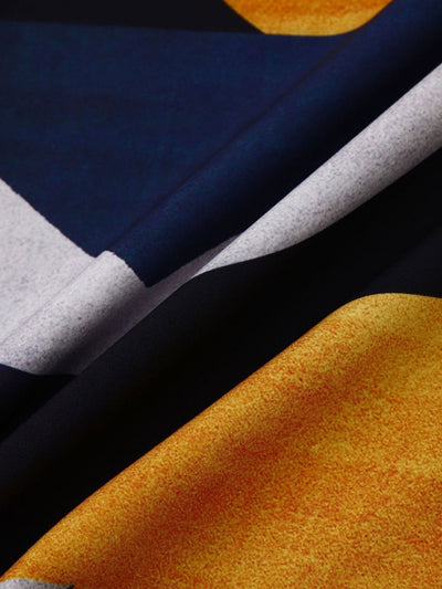 Artemio® | Geometry Print Button Up Shirt