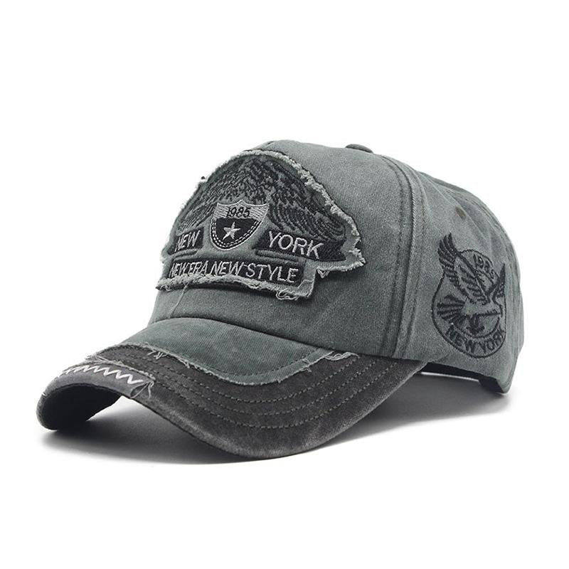 Men's Embroidery Washed Old Hat