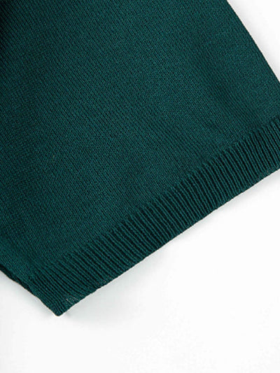 Jasper | Striped Short Sleeve Button Up Sweater Polo