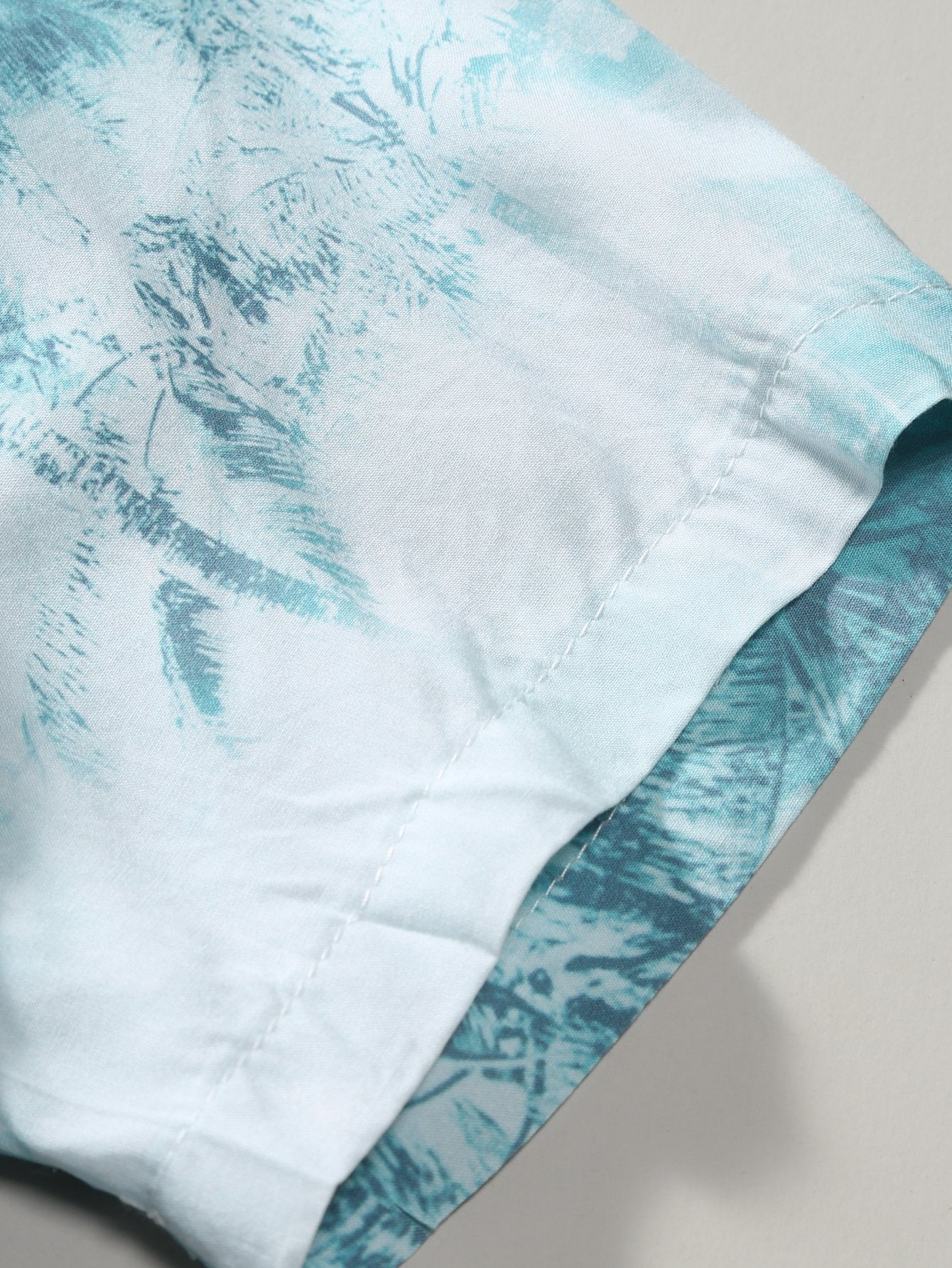 Amand® | Ink Botanical Print Button Up Shirt