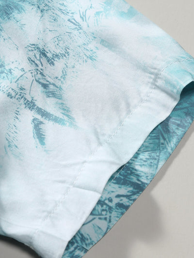 Amand® | Ink Botanical Print Button Up Shirt