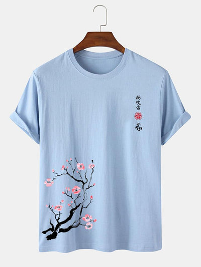 Jonathan® | Cherry Blossoms Print T-Shirt