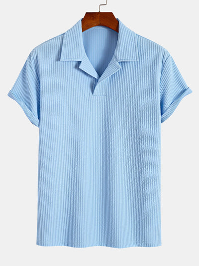 Ezekiel | Ribbed Cuban Collar Polo