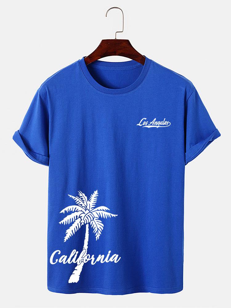 Erick® | Palm Tree Print T-Shirt