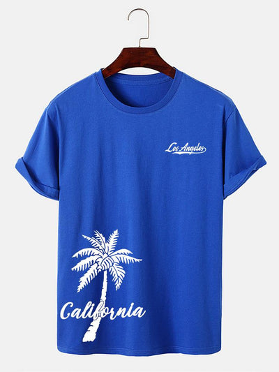 Erick® | Palm Tree Print T-Shirt