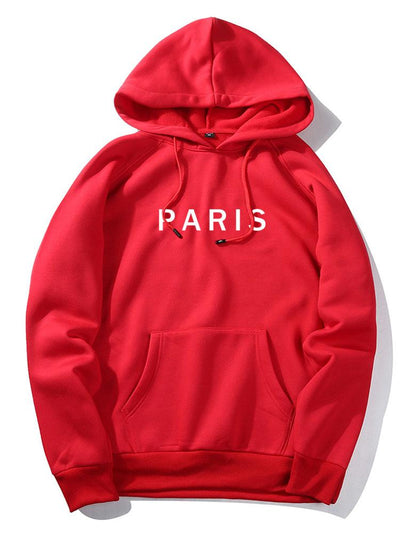 Joaquin | Paris Print Raglan Hoodie