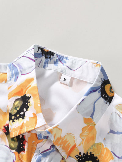 Anwyll® | Floral Print Button Up Shirt