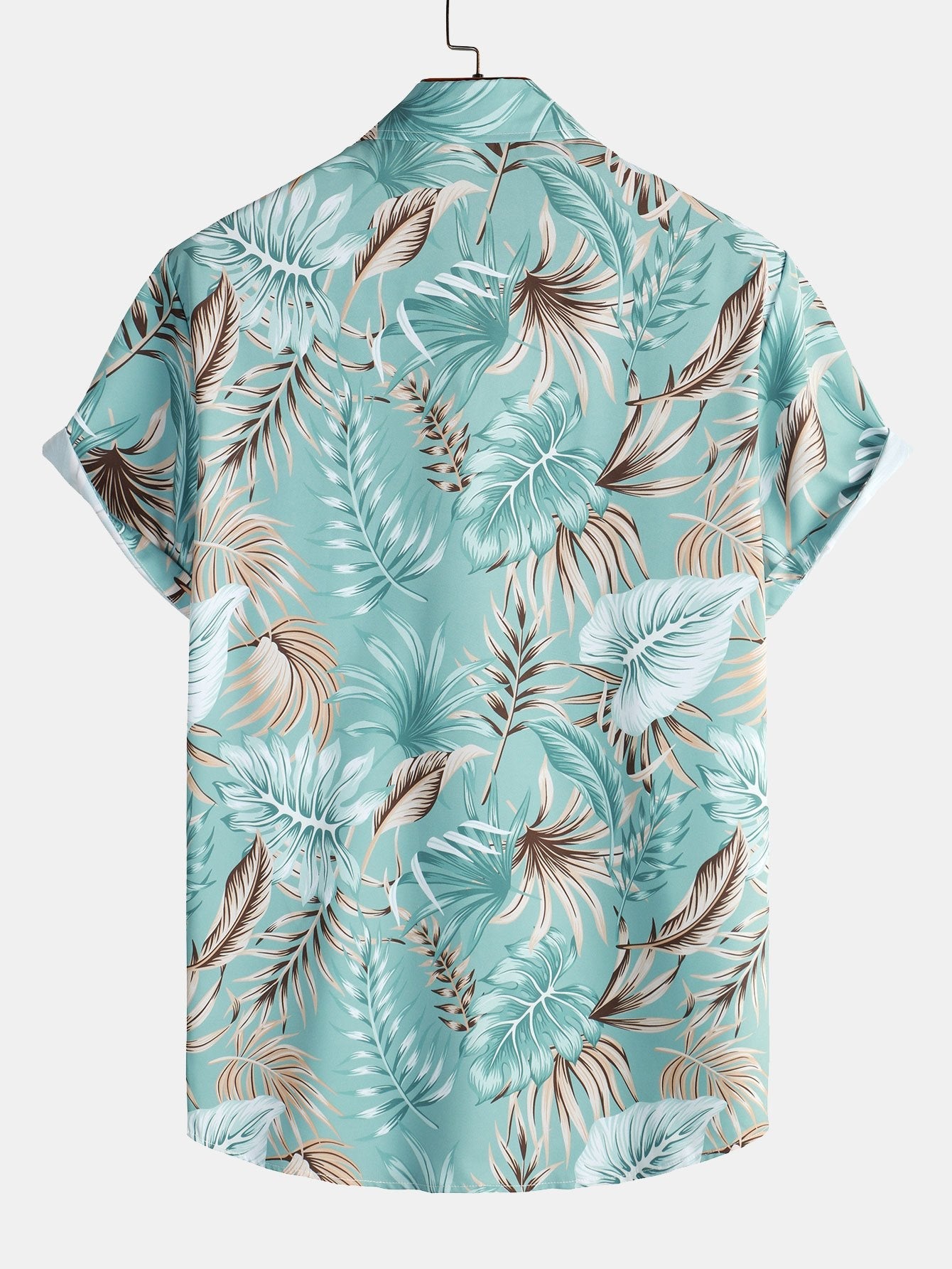 Leroy® | Tropical Print Button Up Shirt