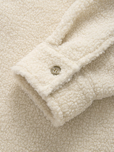 Aldrich® | Teddy Fleece Button Up Shirt