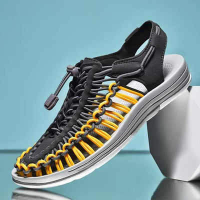 MEN'S HANDWOVEN BEACH SANDALS