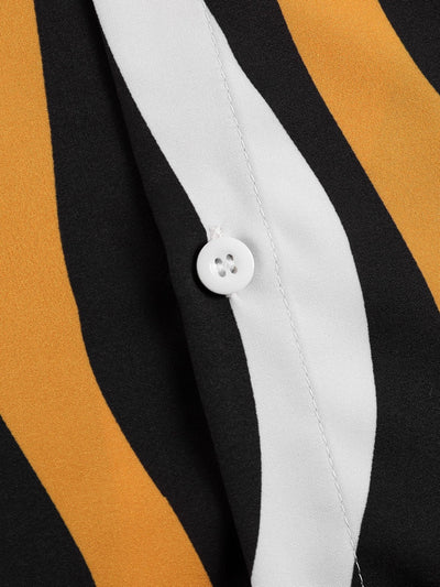 Armin® | Wavy Print Button Up Shirt