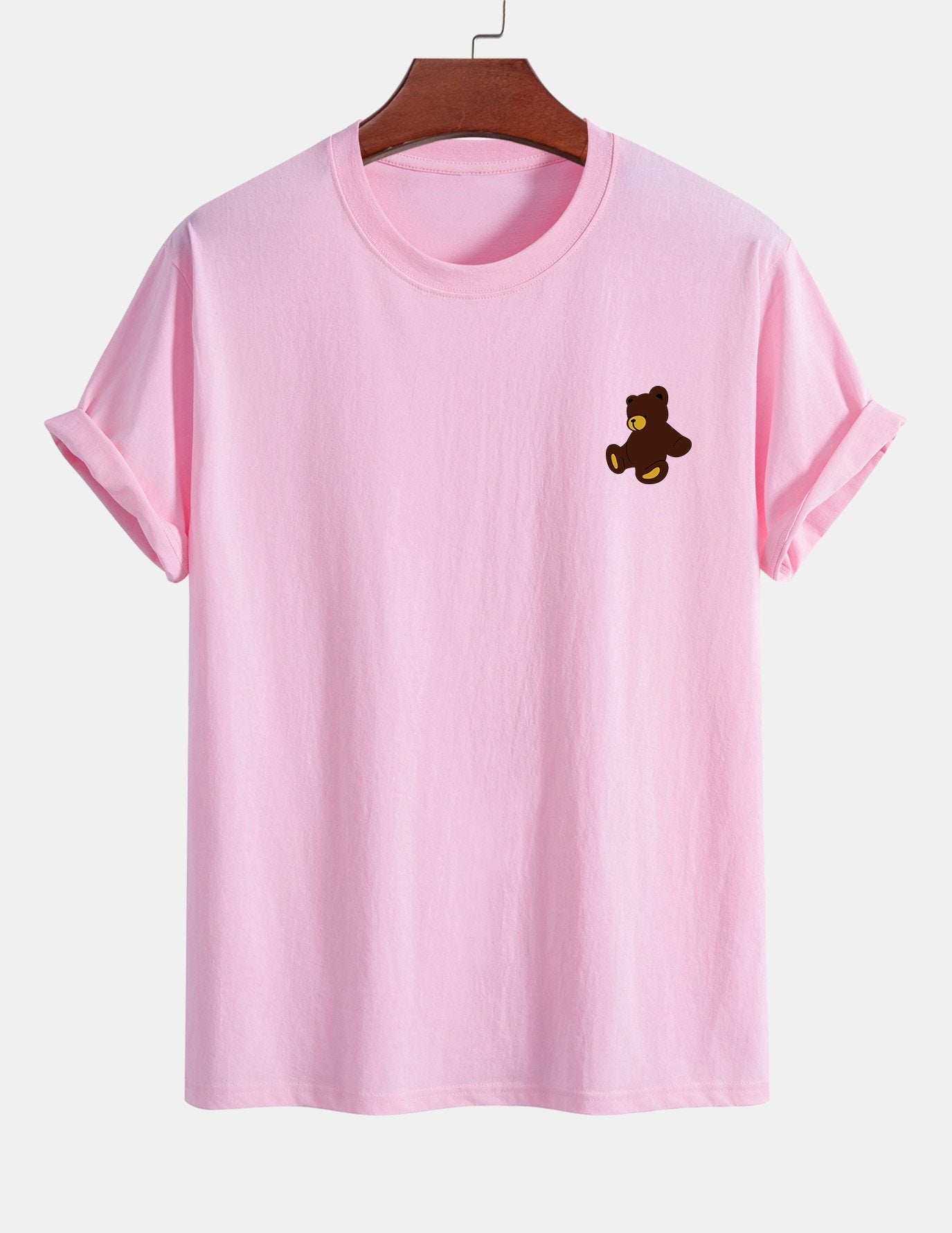 Yoab® | Teddy Bear Print Cotton T-Shirt