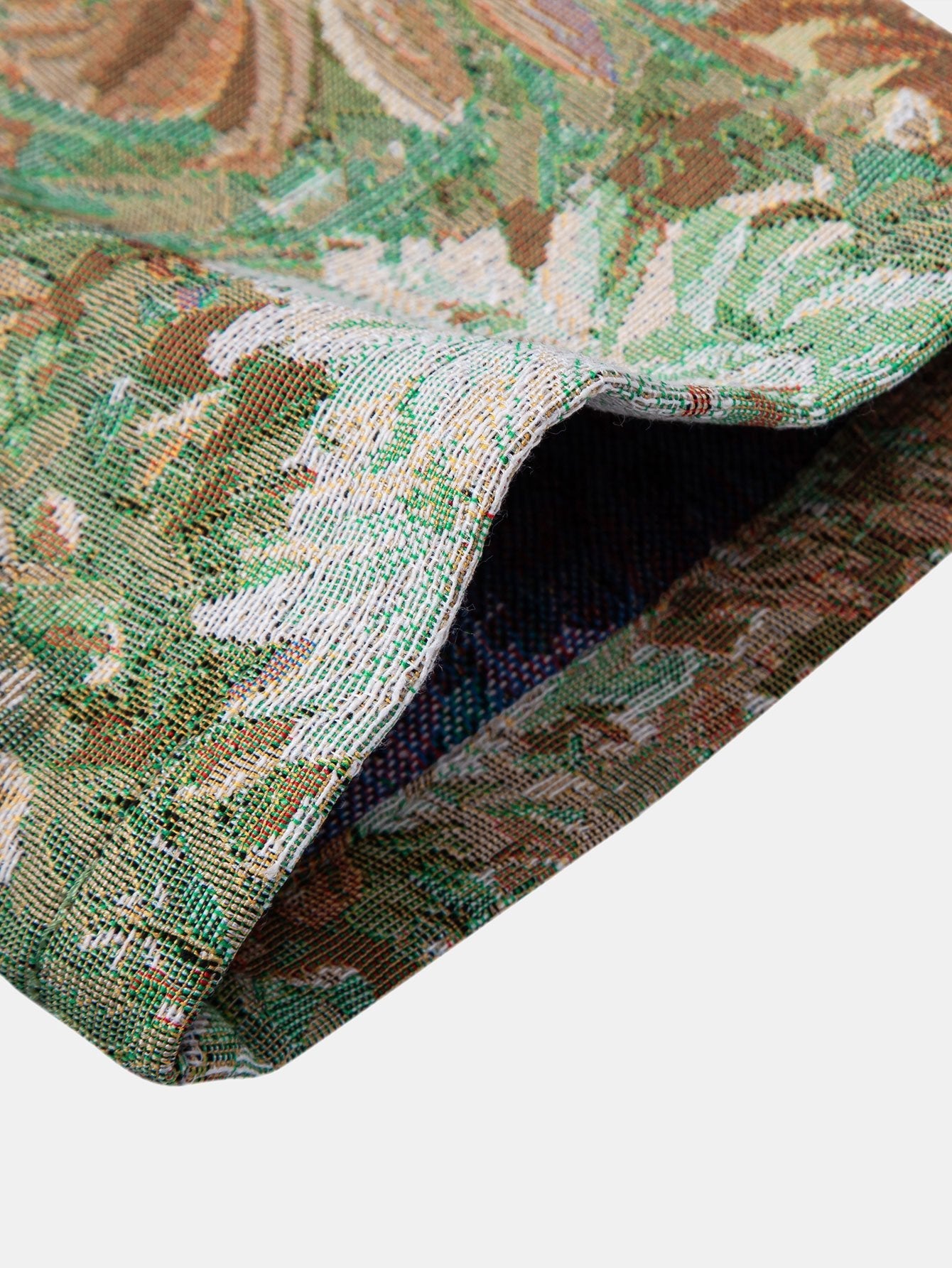 Arnald® | Painted Floral Jacquard Cuban Shirt