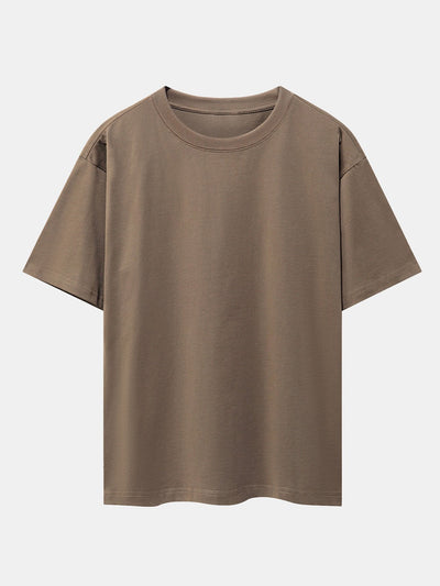 Eneas® | Basic Heavy Weight Drop Shoulder Oversize T-Shirt