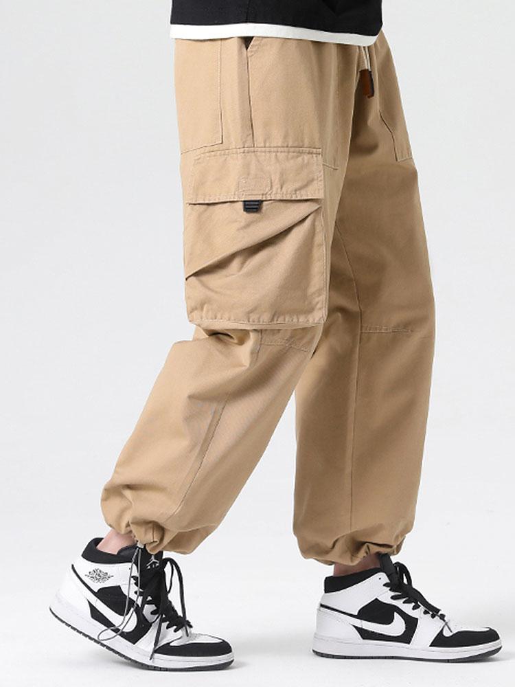 Bandon® | Elastic Drawstring Cuff Parachute Cargo Pants