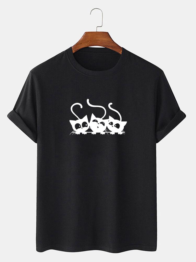 Jake® | Three Kittens Print T-Shirt