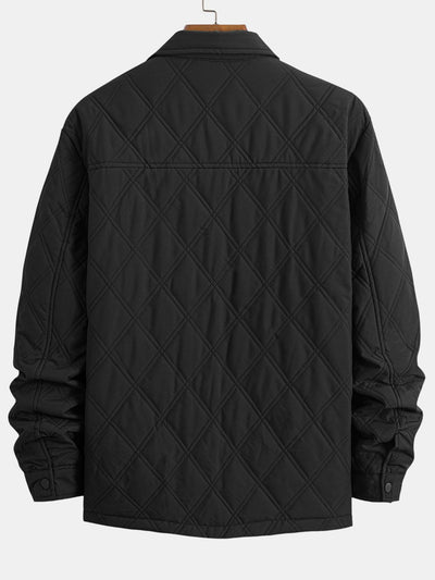 Luis® | Embroidered Style: Quilt Shirt With Buttons