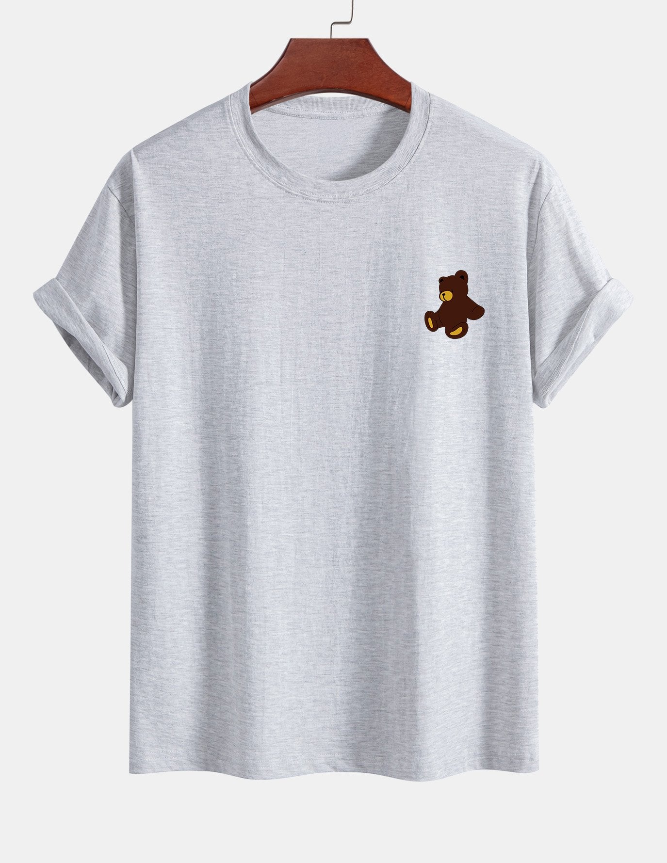 Yoab® | Teddy Bear Print Cotton T-Shirt