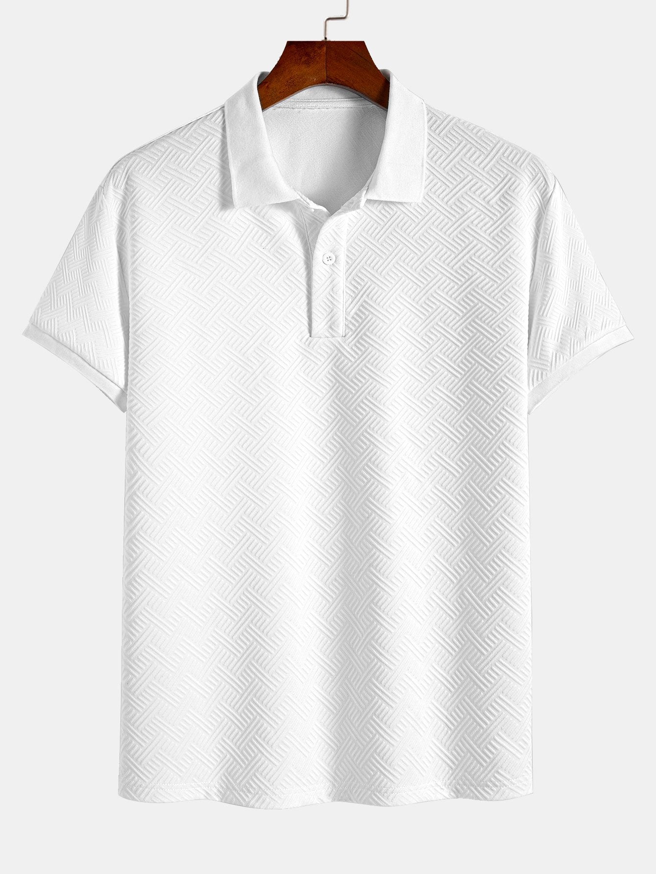 Cirilo® | Striped Jacquard Polo