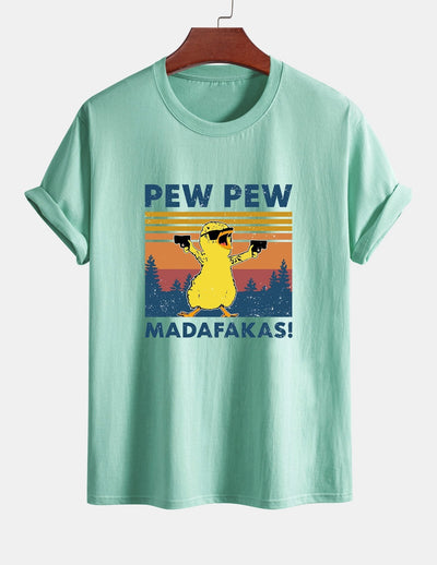 Telémaco® | Duck Print Cotton T-Shirt