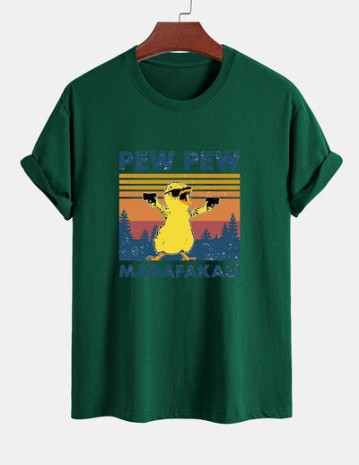 Telémaco® | Duck Print Cotton T-Shirt