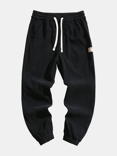 Esau® | Drawstring Corduroy Jogging Pants