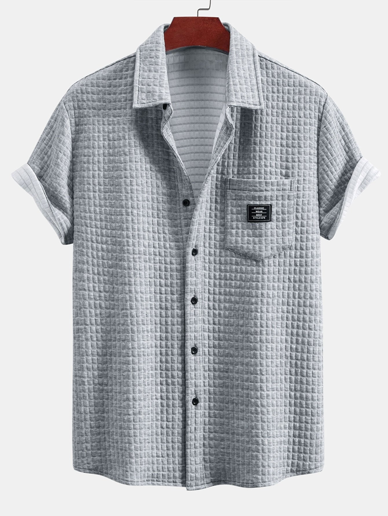 Amadou® | Short Sleeve Waffle Shirt