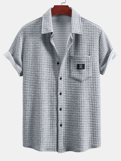 Amadou® | Short Sleeve Waffle Shirt
