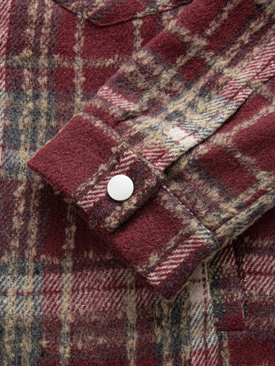 Talon | Flannel Plaid Jacket