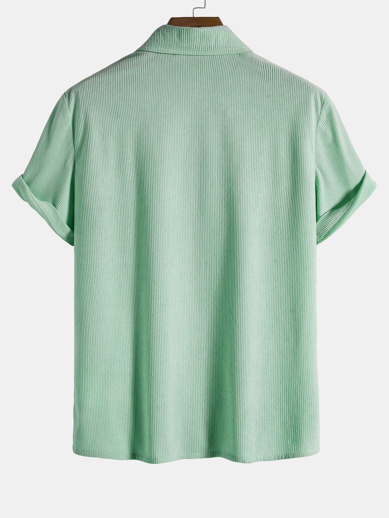 Arturo® | Short Sleeve Corduroy Revere Shirt